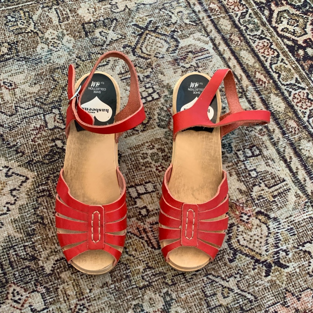 Swedish Hasbeens Clog Sandal